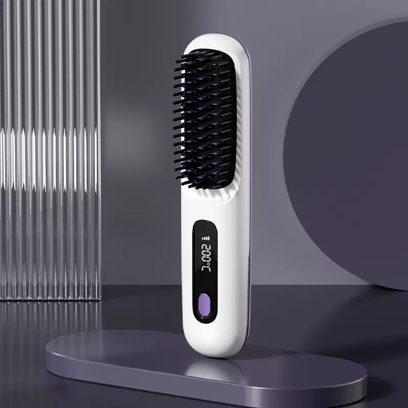 SleekGo™ Portable Cordless Hair Straightener | Smooth, Frizz-Free Hair On the Go
