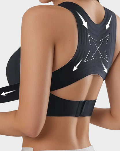 PosturaVela™ Cross Back Bra for Supportive Comfort