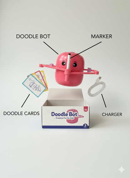 DoodleBot™ Drawing Robot | Learn to Draw, Create & Have Fun 🤖🎨