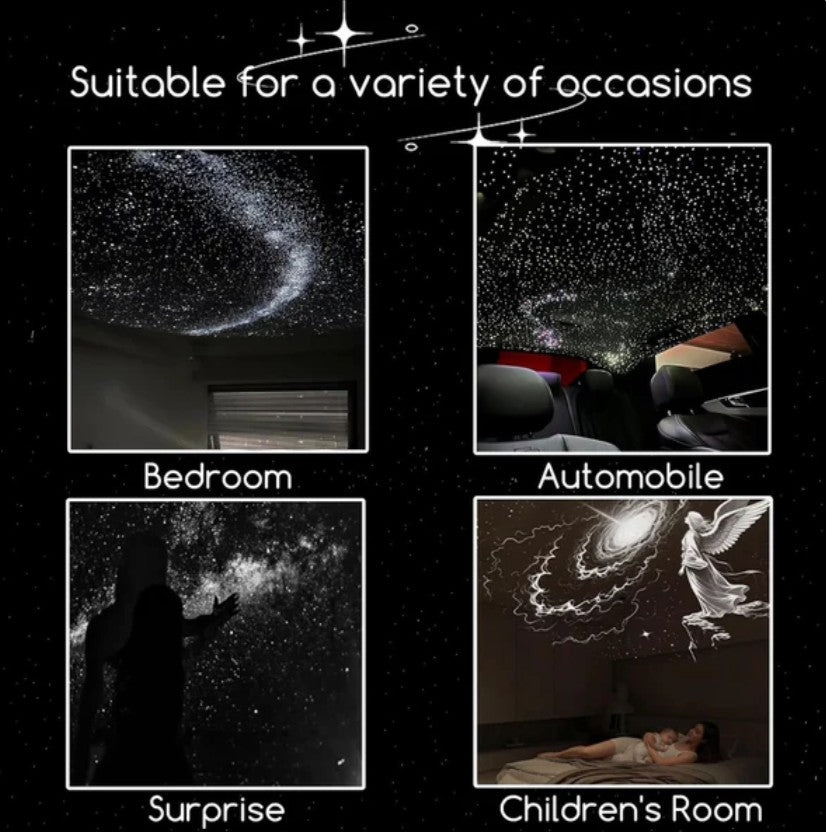 Nebulora™ – Cosmic Galaxy Light Projector for Bedrooms