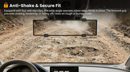 Widevue™ – Ultra-Wide Car Rearview Mirror for Driving