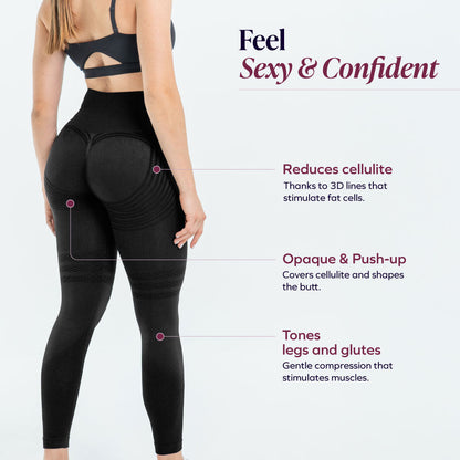 Sculptiva™ 3D Sculpting Leggings | Smooth-Looking Skin & Everyday Comfort