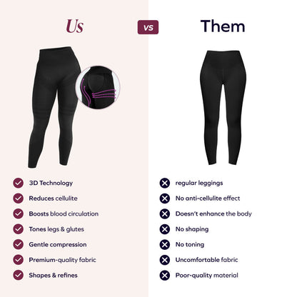 Sculptiva™ 3D Sculpting Leggings | Smooth-Looking Skin & Everyday Comfort