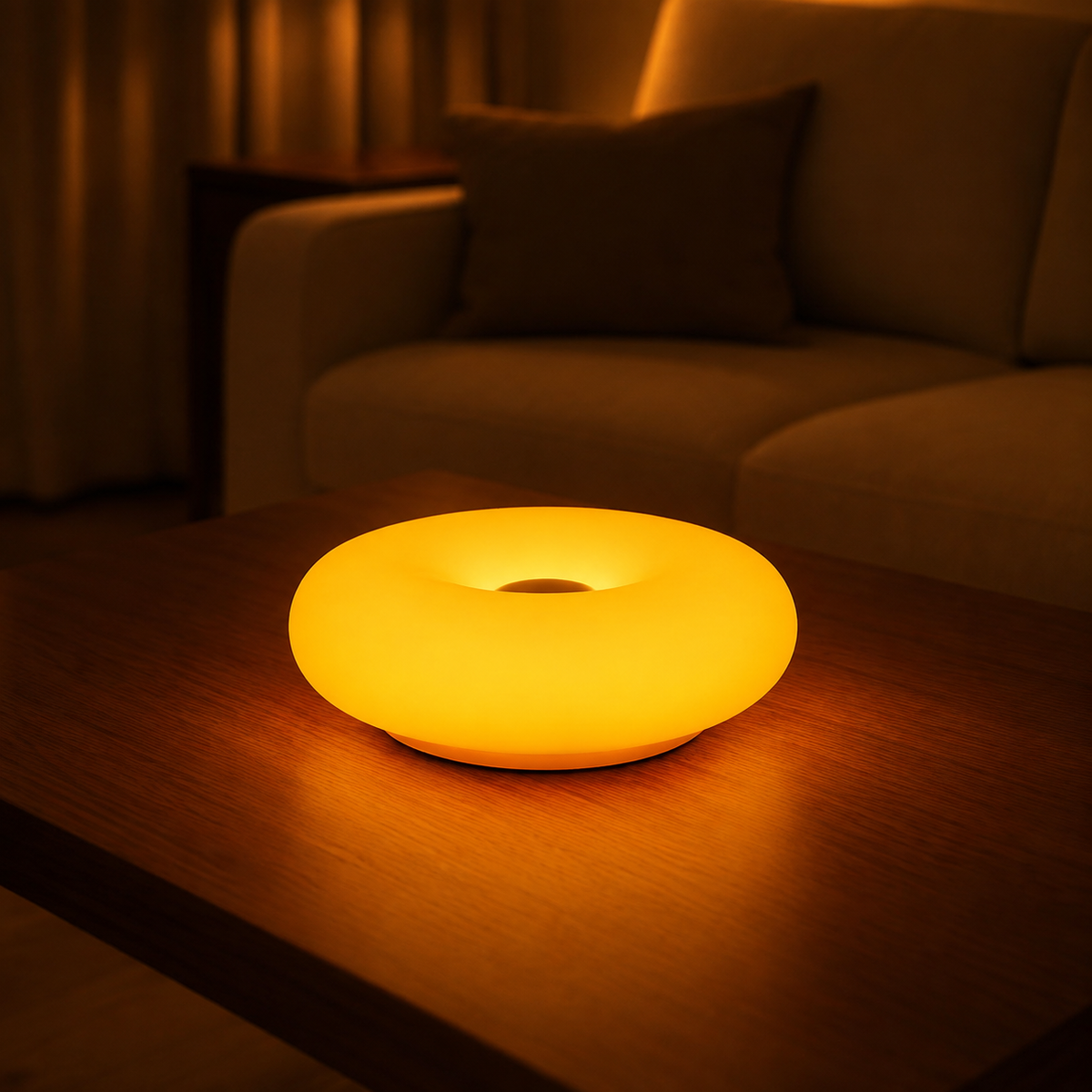 LumiDough™ Donut Table Lamp | Playful Design & Cosy Lighting