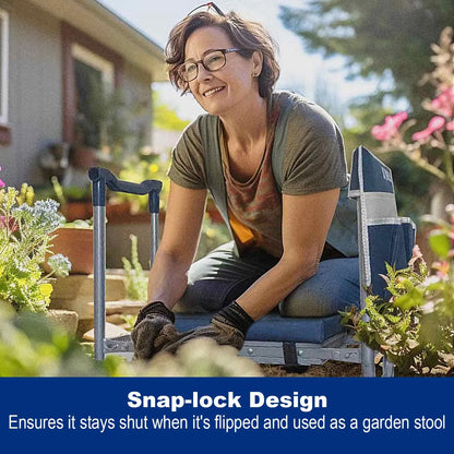 GardenFold™ – Foldable Garden Kneeler & Seat