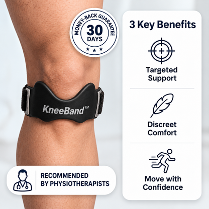 KneeBand™ | Patellar Tendon Strap for Sport & Everyday Support