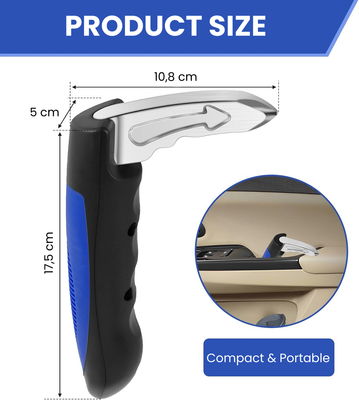 GripEase™ – Car Support Handle for Safer, Easier Entry & Exit