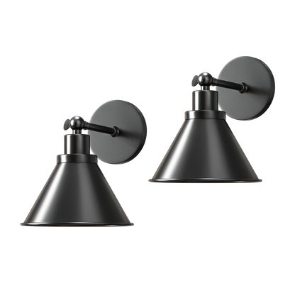 Industra™ – Stylish Industrial Cordless Wall Sconce for Homes