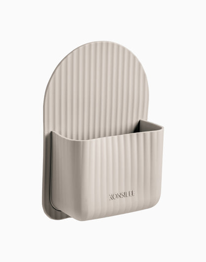 AquaNest™ – Silicone Adhesive Shower Caddy with Drainage
