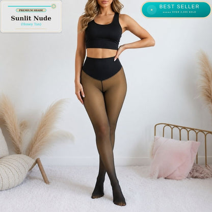Softelle™ – Fluffy fleece tights for warm, relaxed legs