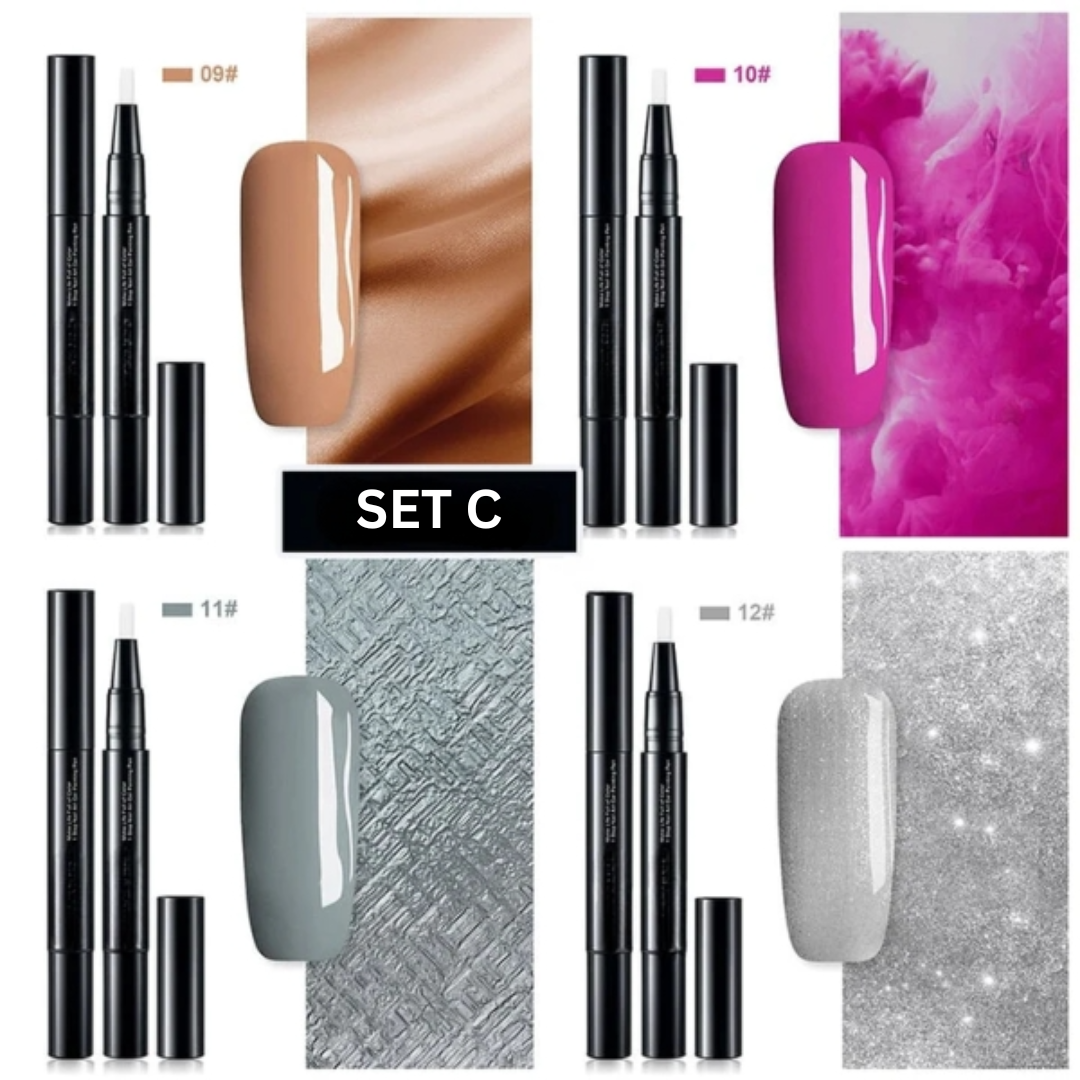 NailGlow™ Nail Art Gel Pens – Perfect Designs in Seconds