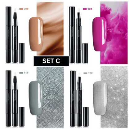 NailGlow™ Nail Art Gel Pens – Perfect Designs in Seconds