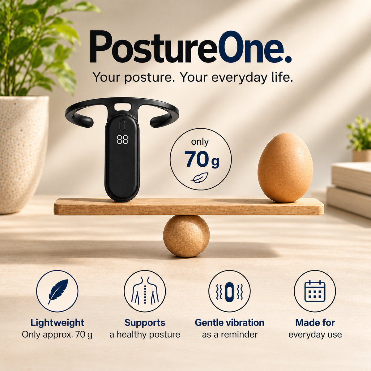 PosturePulse™ Smart Posture Corrector | Build Better Posture Habits