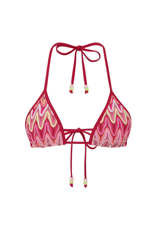 Coralina™ – Adjustable Tie-Back Triangle Bikini Top