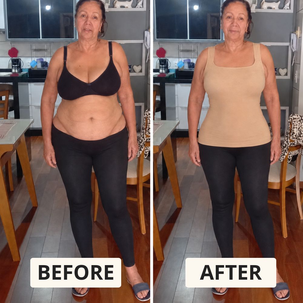 Elavelle™ – Flattering Shaping Tank with Integrated Bra Cups
