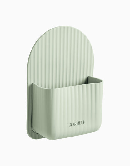 AquaNest™ – Silicone Adhesive Shower Caddy with Drainage