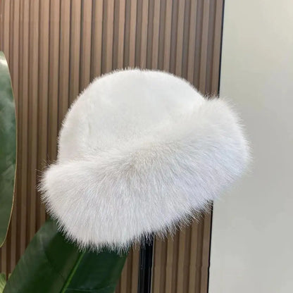 FurLuxe™ Elegant Faux Fur Winter Hat | Cosy Warmth Meets Elegant Winter Style
