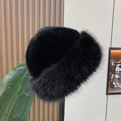 FurLuxe™ Elegant Faux Fur Winter Hat | Cosy Warmth Meets Elegant Winter Style