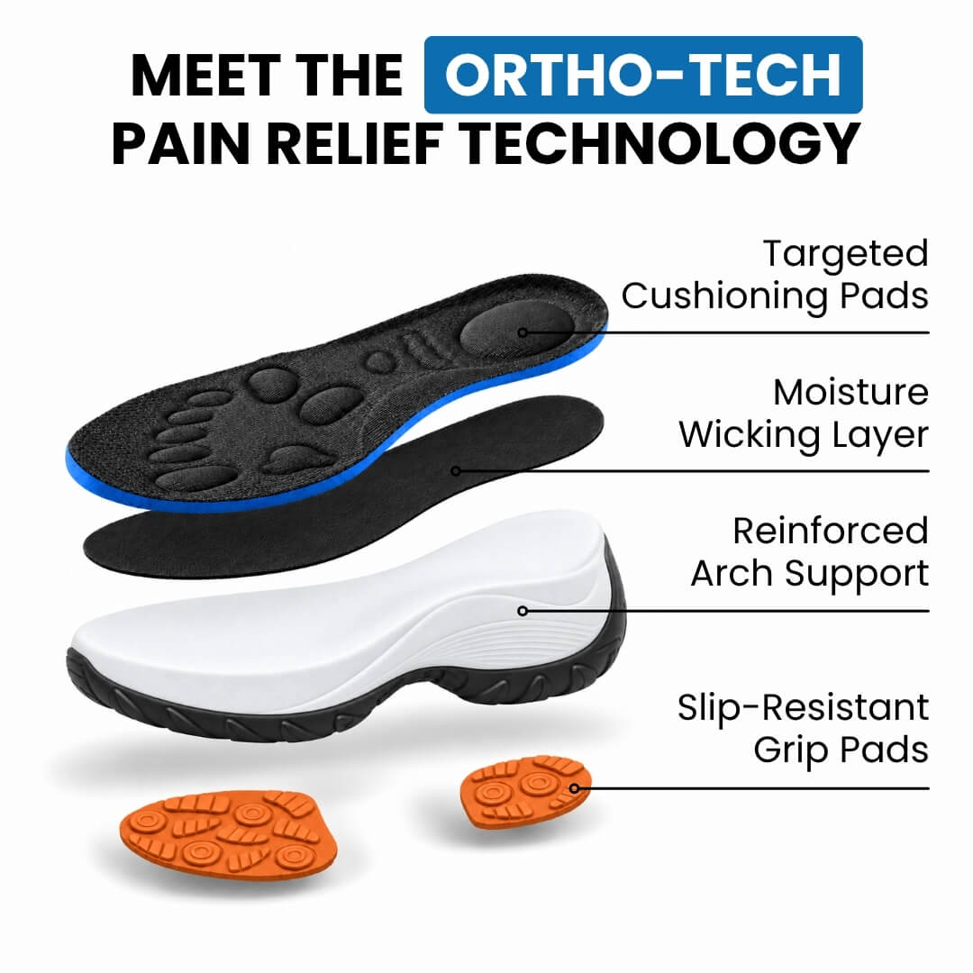 Cushora™ Orthopaedic Work Shoes | Supportive Comfort for Long Shifts