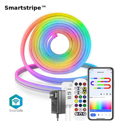 Smartstripe™ | Neon LED Light Strips – Transform Any Room into an Experience