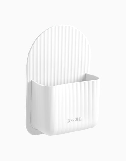 AquaNest™ – Silicone Adhesive Shower Caddy with Drainage