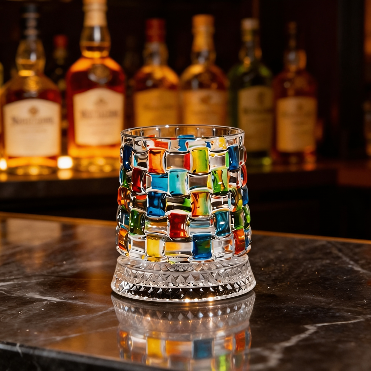 VinoSpin™ Rotating Whisky Glass | Stylish Drinking with a Gentle Swirling Motion
