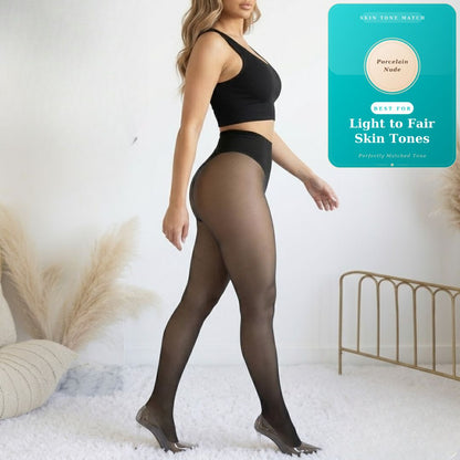 Softelle™ – Fluffy fleece tights for warm, relaxed legs