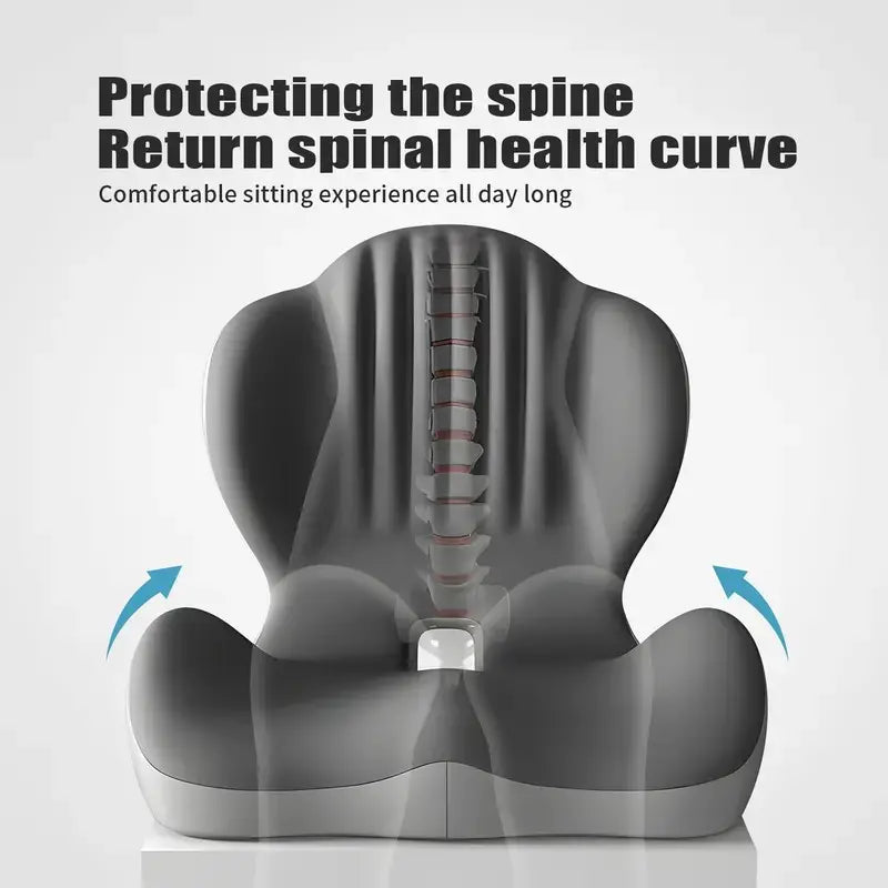 ErgoRest™ Ergonomic Seat Cushion with Back Support