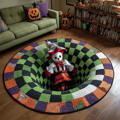 SpookDepth™ 3D Halloween Illusion Rug | Spooky Depth Effect