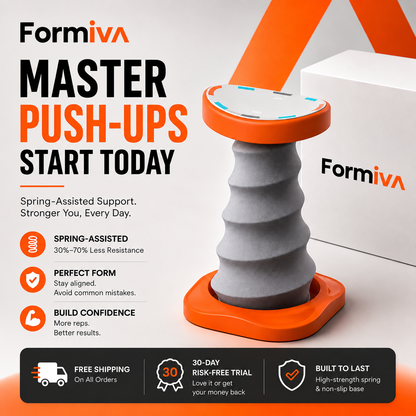 Formiva™ – Adjustable Push-Up Trainer for Better Workout Form