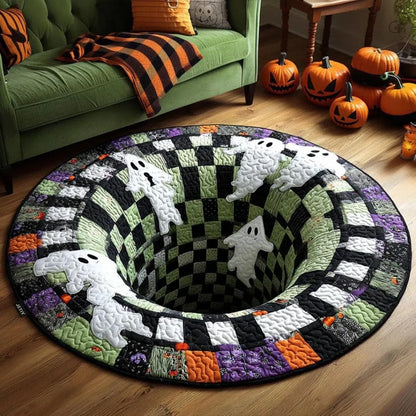SpookDepth™ 3D Halloween Illusion Rug | Spooky Depth Effect