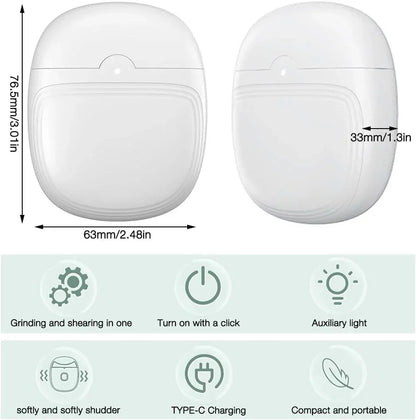 PureNails™ – Gentle Electric Nail Grinder for Smooth Nail Trimming