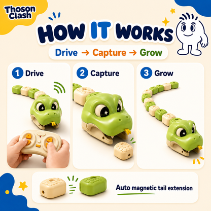 TailRush™ – Remote-Control Snake Battle Game for Kids