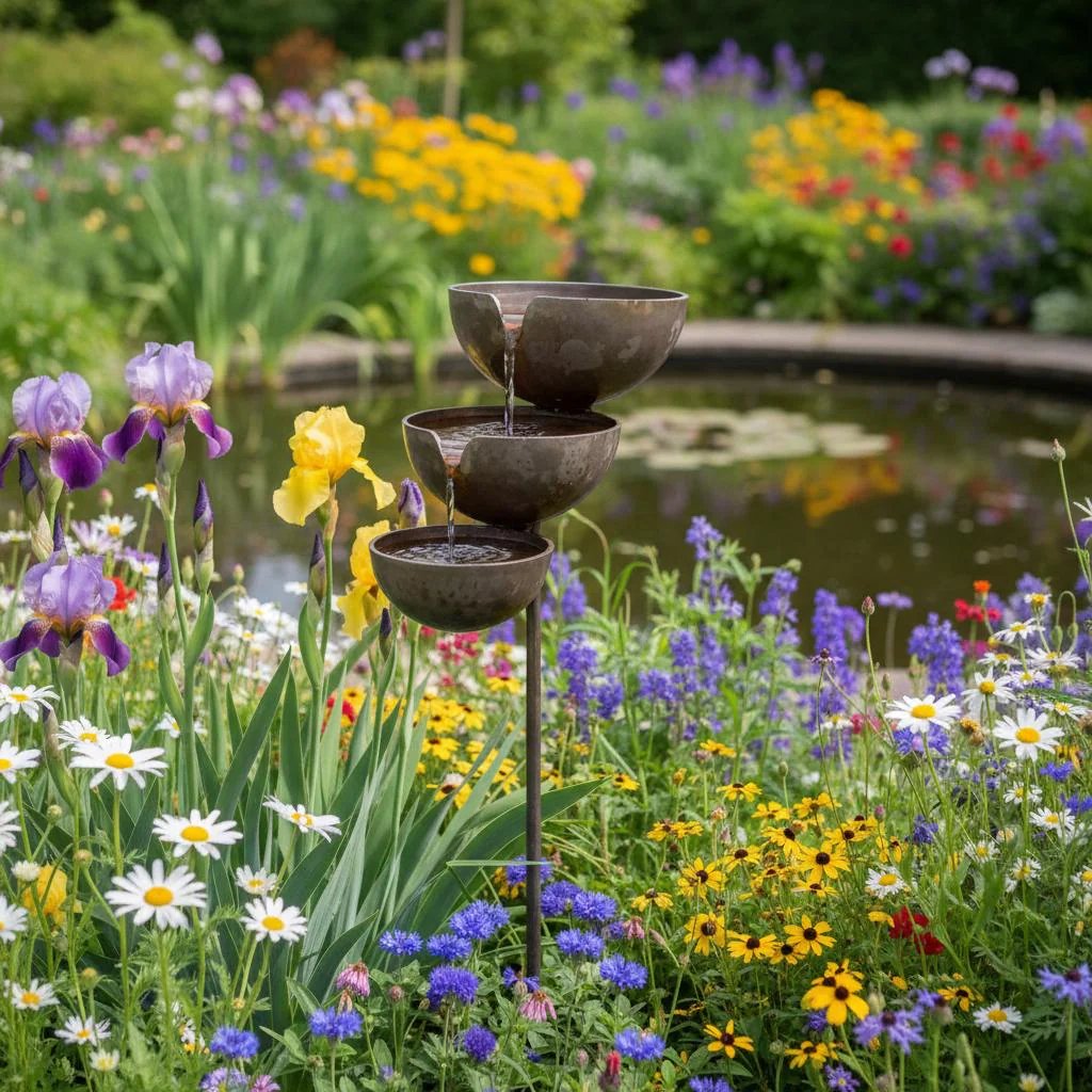 Rainora™ Rain Collector Bird Bath | A Natural Water Source for Birds & Bees