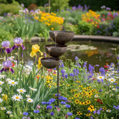 Rainora™ Rain Collector Bird Bath | A Natural Water Source for Birds & Bees