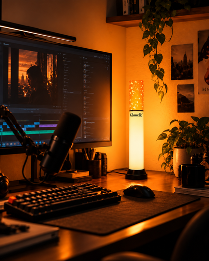 Glowelle™ – Minimalist Ambient Floor and Desk Light