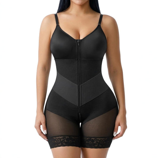Zenvyra™ V-Shaped Shaping Bodysuit | Sculpted Curves & Smooth Support