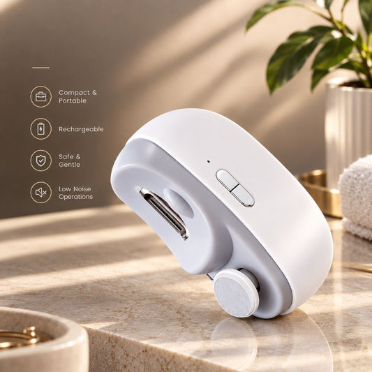 PureNails™ – Gentle Electric Nail Grinder for Smooth Nail Trimming