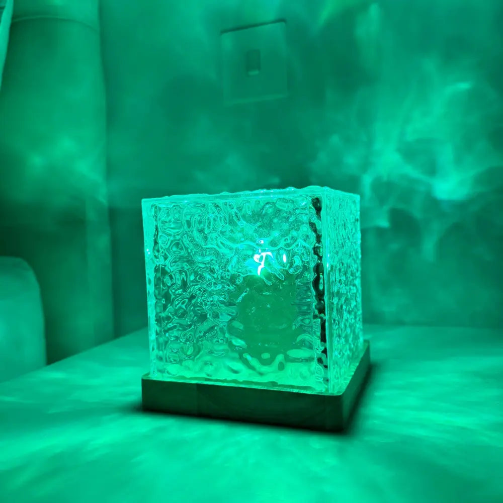 PolarGlow™ Northern Lights Cube Lamp | Magical Colours & Mesmerising Room Ambience