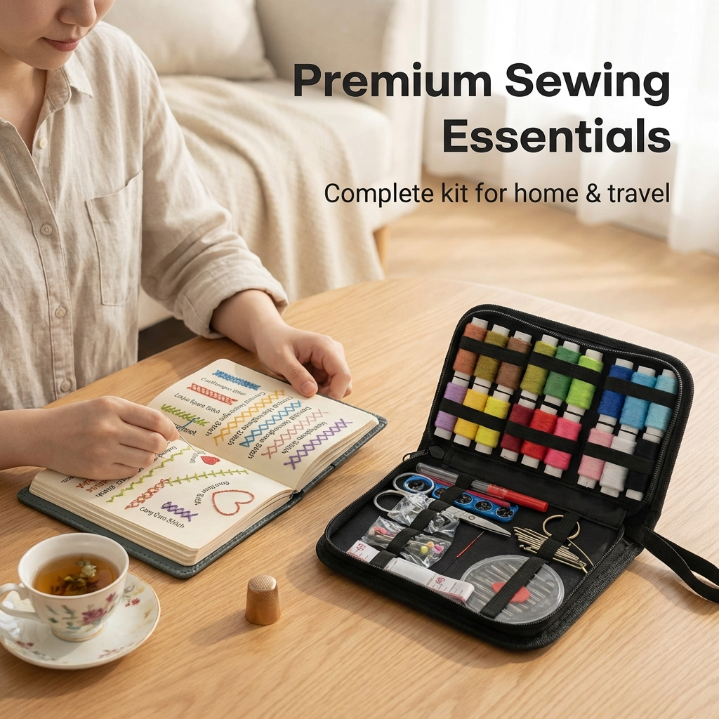 Stichruhe™ Embroidery Book | Creative Stitching Without Screens & Relaxing Quality Time