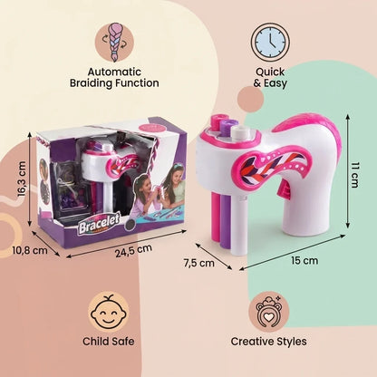 Twistella™ Automatic Hair Braider for Kids | Fun Braided Hairstyles in Seconds