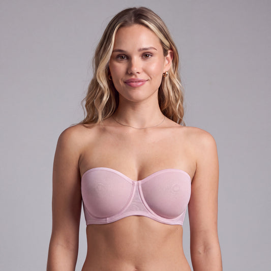 Embrissa™ – Strapless Sheer Bra for Gentle Lift and Support