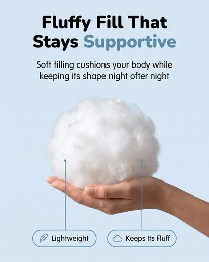 BodyViva™ – Ergonomic sleeping pillow for natural body alignment
