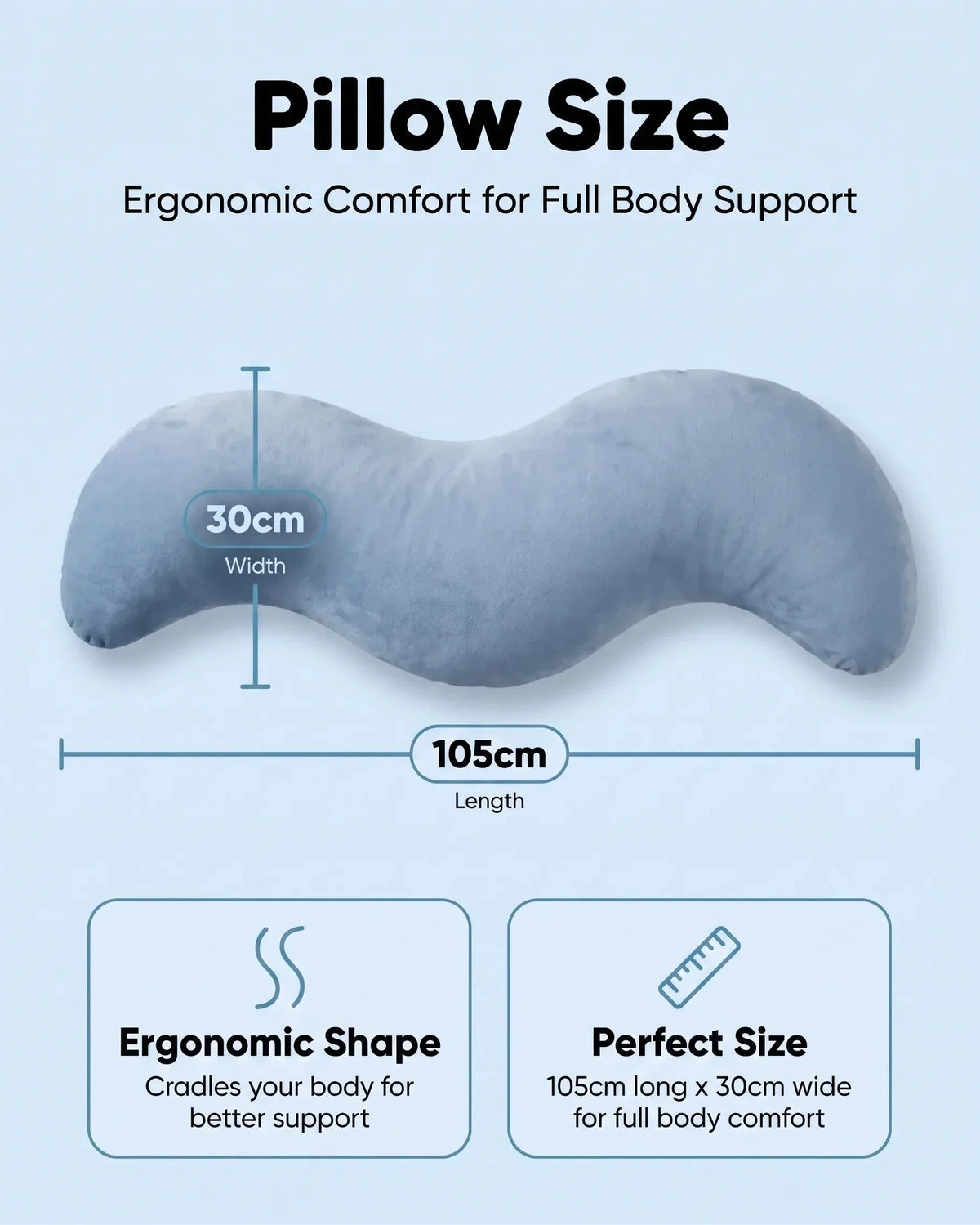 BodyViva™ – Ergonomic sleeping pillow for natural body alignment