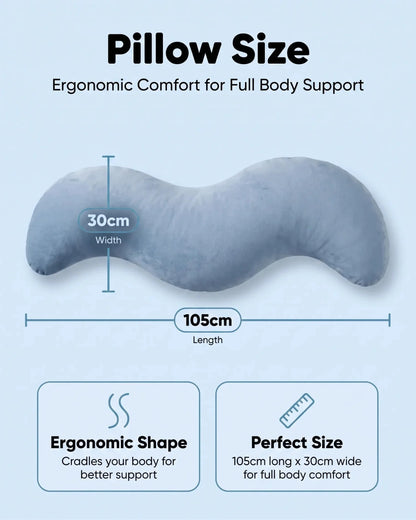 BodyViva™ – Ergonomic sleeping pillow for natural body alignment