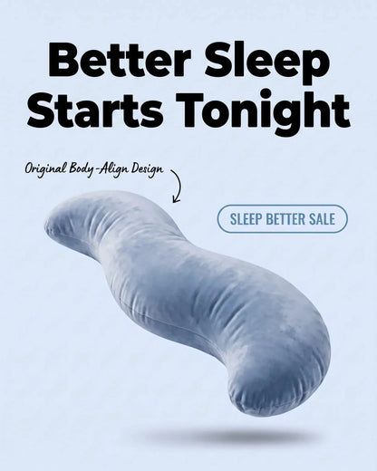 BodyViva™ – Ergonomic sleeping pillow for natural body alignment