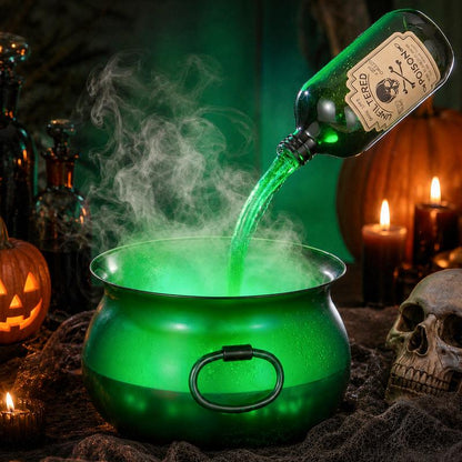 HexaBrew™ Halloween Magic Cauldron | Magical Glow Effect & Floating Potion Illusion