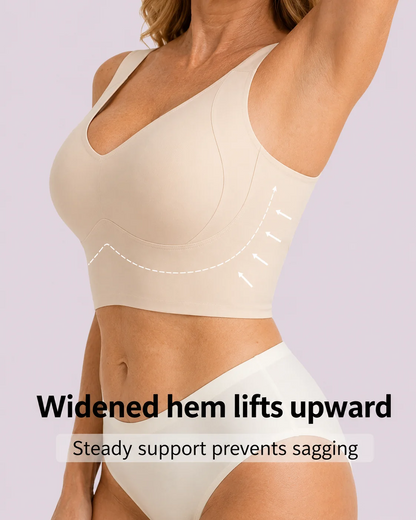(Pack of 3) Amelia - Wireless Push Up Seamless Full Coverage Bra