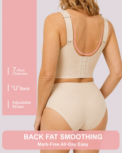 (Pack of 3) Amelia - Wireless Push Up Seamless Full Coverage Bra