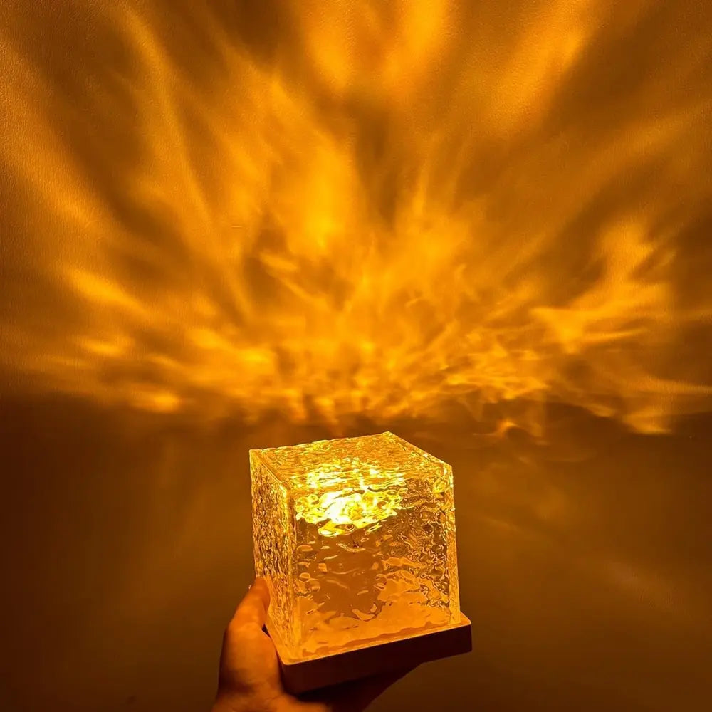 PolarGlow™ Northern Lights Cube Lamp | Magical Colours & Mesmerising Room Ambience